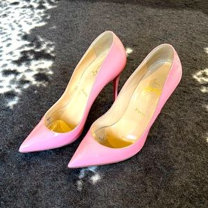 Pink Christian Louboutin heels